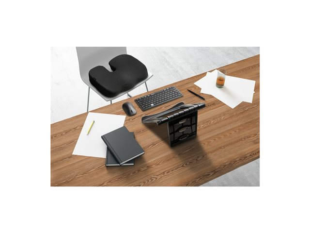 Kensington SmartFit Easy Riser EQ - Notebook cooling pad - 12\" - 17\" - black