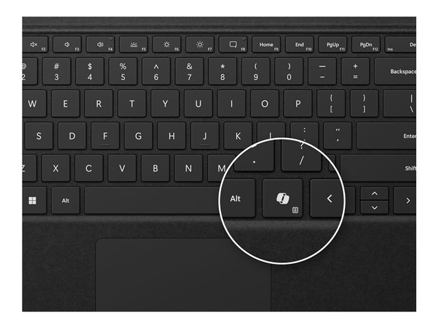 Pro KB CoPilot QWERTY Black QWERTY