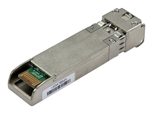 StarTech.com Cisco SFP-10G-LRM Compatible SFP+ Module, 10GBASE-LRM, 10GbE MMF Optic Transceiver, LC Connector, 200m, 1310nm, DDM, Cisco Firepower, ASR9000, C9300, Mini GBIC Transceiver - Lifetime Warranty (SFP10GLRMST) - SFP+ transceiver module (equivalent to: Cisco SFP-10G-LRM) - 10GbE - 10GBase-LRM - LC multi-mode - up to 220 m - 1310 nm