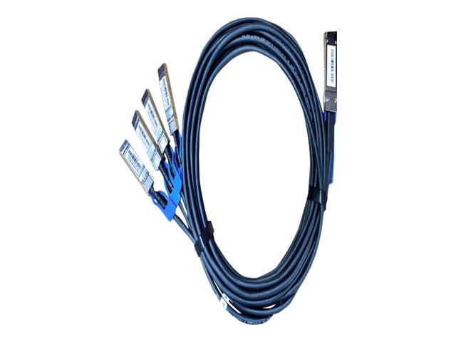 QNAP - 100GBase direct attach cable - QSFP28 (M) to SFP28 (M) - 1.5 m