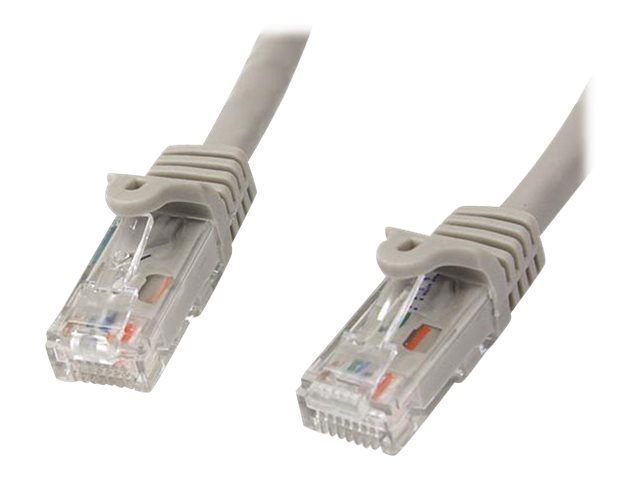 50 ft Gray Snagless Cat6 UTP Patch Cable