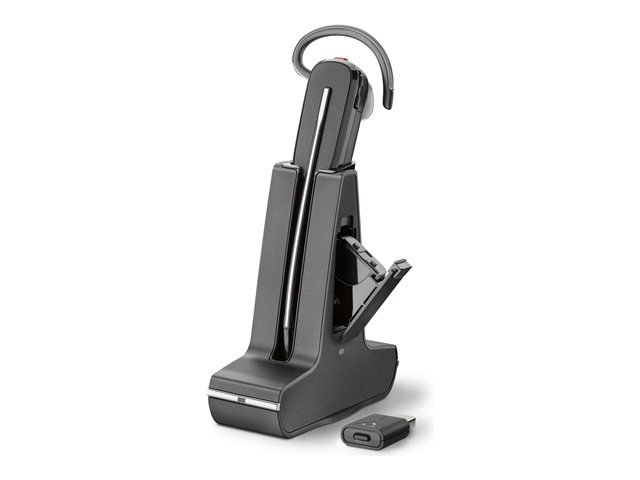 Poly Savi D400 UC DECT 1880-1900 MHz Dongle EMEA - INTL English - Euro plug - Replaces Poly SKU 8-221001-205