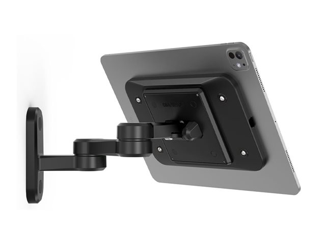 Compulocks Universal Invisible Mount Swing Wall Mount - Mounting kit (mount arm) - for notebook - black - mounting interface: 100 x 100 mm - wall-mountable