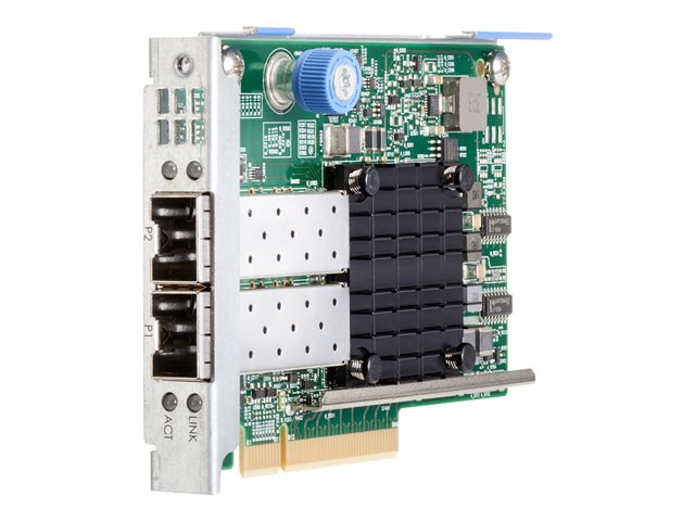 HPE BCM57414 - Network adapter - PCIe 3.0 x8 - 10 Gigabit SFP+ x 2 - remarketed - for ProLiant DL380 Gen10