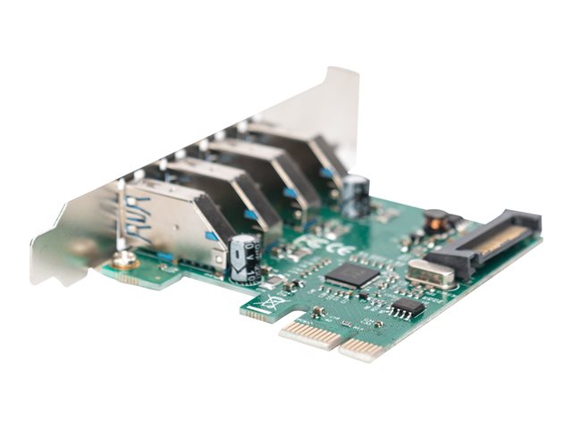 USB 3.0 PCI Express Add-on CardUSB 3.0 PCI Express Add-on Card 4 Ports A/F External VL805