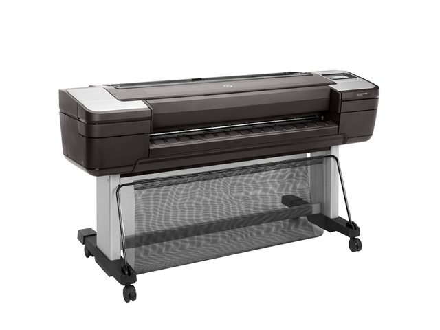 HP DesignJet T1700dr PostScript - 44\" large-format printer - colour - ink-jet - 1118 x 1676 mm - 2400 x 1200 dpi - up to 0.55 min/page - capacity: 2 rolls - Gigabit LAN, USB host - cutter