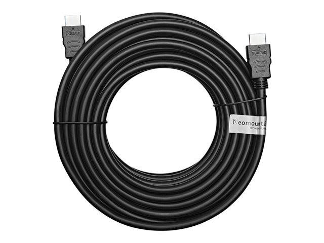 Neomounts - HDMI cable - HDMI male to HDMI male - 10 m - black