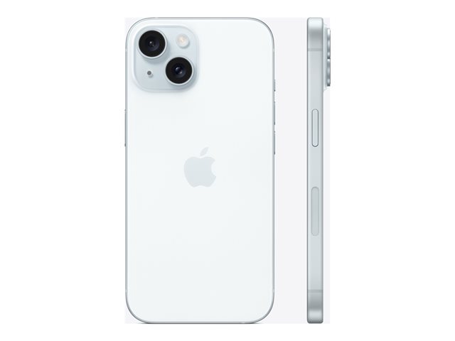 Apple iPhone 15 - 5G smartphone - dual-SIM / Internal Memory 128 GB - OLED display - 6.1\" - 2556 x 1179 pixels - 2x rear cameras 48 MP, 12 MP - front camera 12 MP - blue