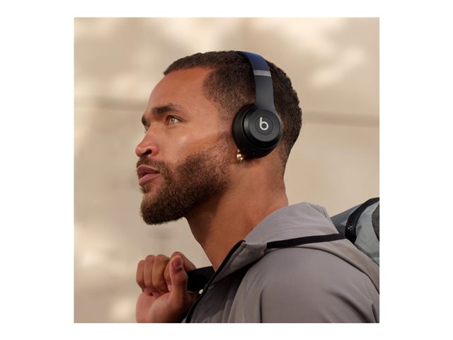 Beats Solo 4 - Headphones with mic - on-ear - Bluetooth - wireless - 3.5 mm jack, USB-C - noise isolating - matte black