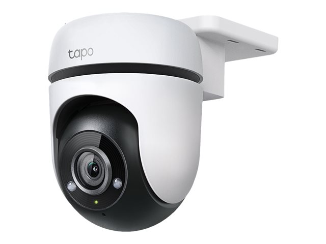 Tapo TC40 V1 - Network surveillance camera - pan / tilt - outdoor - dustproof / weatherproof - colour (Day&Night) - 1920 x 1080 - 1080p - audio - wireless - Wi-Fi - 2.4GHz radio - H.264 - DC 12 V