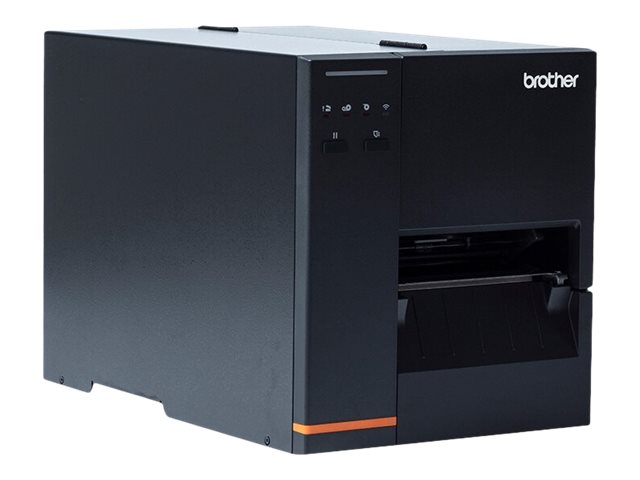 Brother TJ-4005DN - Label printer - direct thermal - Roll (12 cm) - 203 dpi - up to 152 mm/sec - serial, USB 2.0 host, USB 2.0, LAN