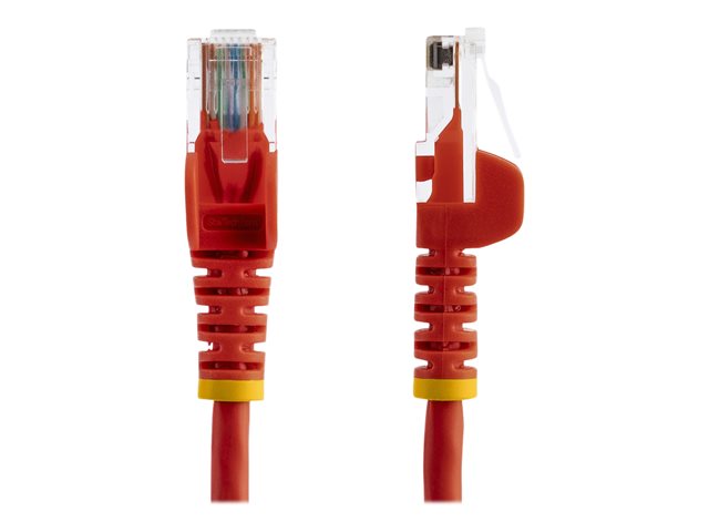 StarTech.com CAT5e Cable - 7 m Red Ethernet Cable - Snagless - CAT5e Patch Cord - CAT5e UTP Cable - RJ45 Network Cable - Patch cable - RJ-45 (M) to RJ-45 (M) - 7 m - UTP - CAT 5e - stranded, snagless - red
