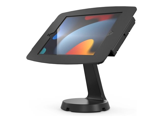 Compulocks iPad 10th-11th (A16) Gen Space Enclosure Mast Counter Stand - Black - Mounting kit (stand, enclosure) - for tablet - lockable - steel, aluminium - black - screen size: 10.9\" - counter - for Apple 10.9-inch iPad (10th generation)
