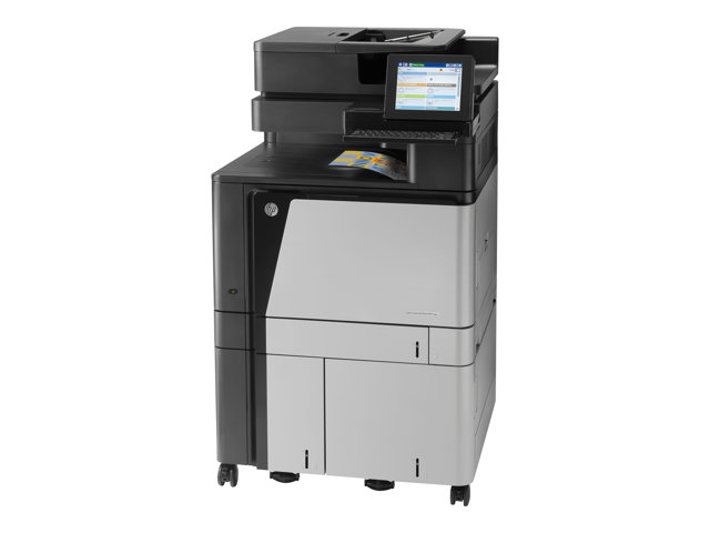 HP LaserJet Enterprise Flow MFP M880z+ - Multifunction printer - colour - laser - A3 (297 x 420 mm), Ledger (279 x 432 mm) (original) - A3 (media) - up to 46 ppm (printing) - 4100 sheets - 33.6 Kbps - USB 2.0, Gigabit LAN, USB host, USB host (interna