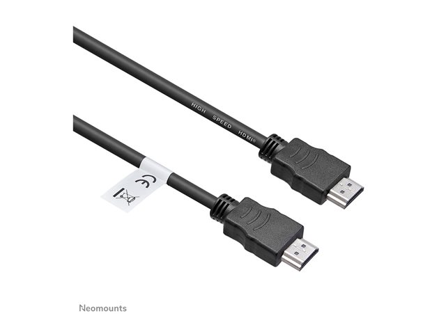 Neomounts - HDMI cable - HDMI male to HDMI male - 5 m - black