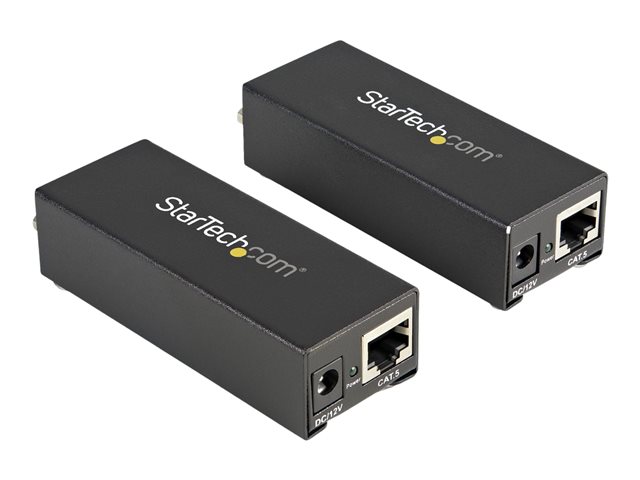 StarTech.com VGA Over CAT5 Extender 250 ft (80m) 1 Local and 1 Remote Unit - VGA Video Over Ethernet Extender Kit (ST121UTPEP) - Video extender - over CAT 5 - up to 80 m - for P/N: SVA12M2NEUA, SVA12M5NA