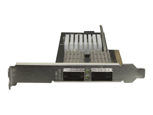 StarTech.com Dual Port 40G QSFP+ Network Card, Intel XL710 Open QSFP+ Converged Adapter, PCIe 40 Gigabit Ethernet Server NIC, 40GbE Fiber Optic LAN Card, Dell PowerEdge HPE ProLiant, 40Gb - Network Interface Card - Network adapter - PCIe - 40 Gigabit QSFP+ x 2