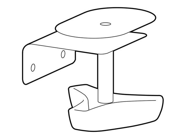 ACCESSORY LX PRO LOWER DESK CLAMP
