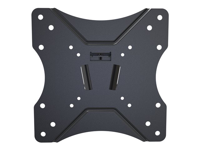 VISION Display Tilting Wall Mount - LIFETIME WARRANTY - fits display 30-55\" with VESA sizes 75 x 75, 100 x 100, 200 x 100, 200 x 200 - tilt -3 to 12 degrees - thumbscrews used to fix display for fast assembly - landscape or portrait - SWL 25 kg / 55 lb - black