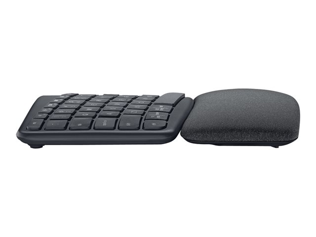 Logitech ERGO K860 Split Keyboard for Business - Keyboard - wireless - Bluetooth LE - QWERTZ - Swiss - graphite