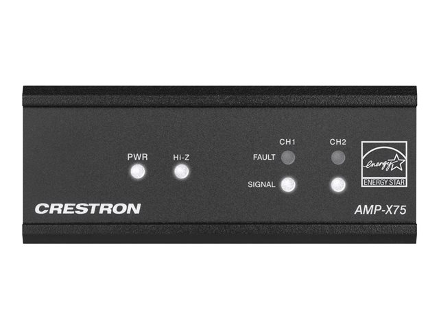 Crestron X-Series AMP-X75 - Amplifier - 2 x 35 Watt