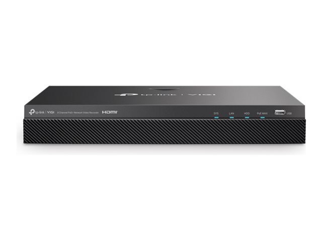 TP-Link VIGI NVR2008H-8MP V1 - NVR - 8 channels - networked - PoE+
