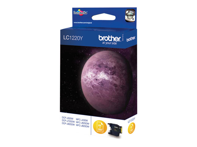 Brother LC1220C - Cyan - original - blister with accoustic / electromagnetic alarm - ink cartridge - for Brother DCP-J525, DCP-J725, DCP-J925, MFC-J430, MFC-J625, MFC-J825, MyMio MFC-J825