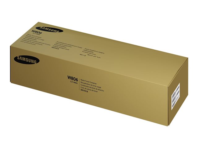 Samsung CLT-W806 - Black, yellow, cyan, magenta - waste toner collector - for MultiXpress SL-X7400, SL-X7500, SL-X7600