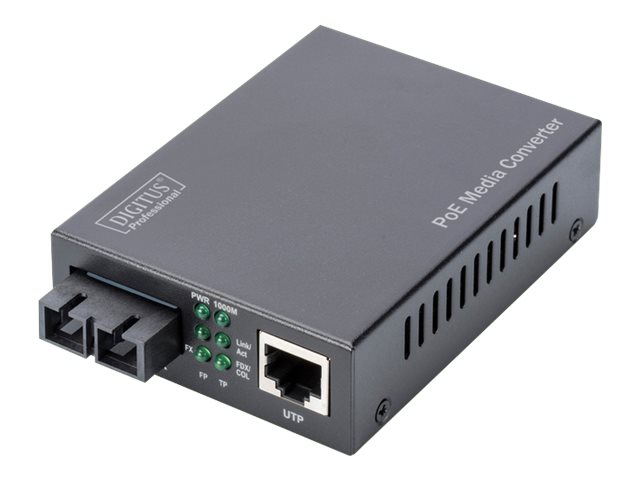 GIGABIT ETHERNET POE+ MEDIA CONVERTER M