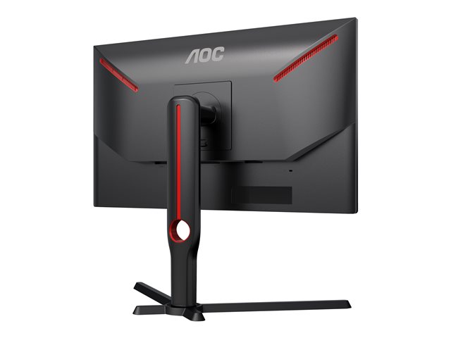 AOC Gaming 25G3ZM/BK - G3 Series - LED monitor - gaming - 25\" (24.5\" viewable) - 1920 x 1080 Full HD (1080p) @ 240 Hz - VA - 300 cd/m² - 3000:1 - 0.5 ms - 2xHDMI, DisplayPort - black, red