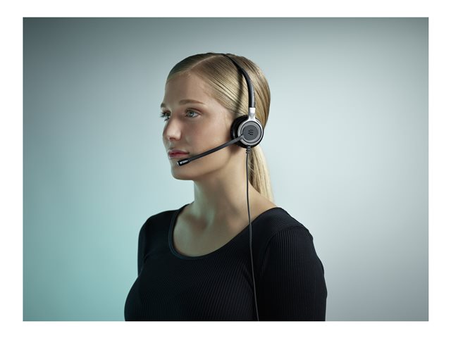 EPOS IMPACT SC 660 TC - Headset - on-ear - wired - Easy Disconnect - black with silver