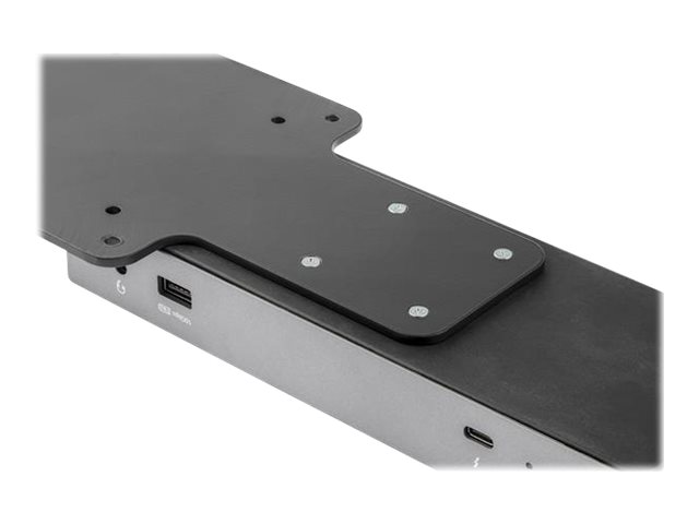 StarTech.com Docking Station Mount - VESA - Back-of-Monitor Mounting Plate - Mounting plate - on-the-monitor mountable - black - for P/N: DK31C3HDPD, DK31C3HDPDUE, DKM30CHDPD, DKM30CHDPDUE, HB31C2A1CGS, HB31C3A1CS, HB31C4AS