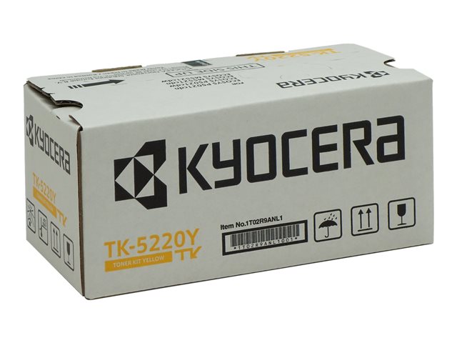 Kyocera TK 5220Y - Yellow - original - toner cartridge - for ECOSYS M5521, P5021