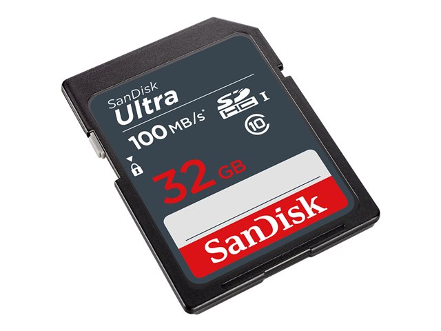 SanDisk Ultra - Flash memory card - 32 GB - UHS Class 1 / Class10 - SDHC UHS-I