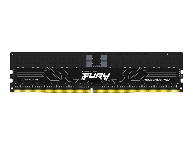Kingston FURY Renegade Pro - DDR5 - kit - 128 GB: 8 x 16 GB - DIMM 288-pin - 5600 MHz / PC5-44800 - CL36 - 1.25 V - registered - on-die ECC - black