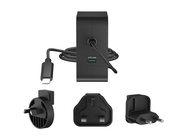 102W GaN PD USB-C 2-Port Charger AC Plug