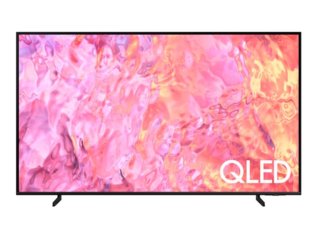 Samsung QE85Q60CAU - 85" Diagonal Class Q60C Series LED-backlit LCD TV - QLED - Smart TV - Tizen OS - 4K UHD (2160p) 3840 x 2160 - HDR - Quantum Dot, Dual LED - black