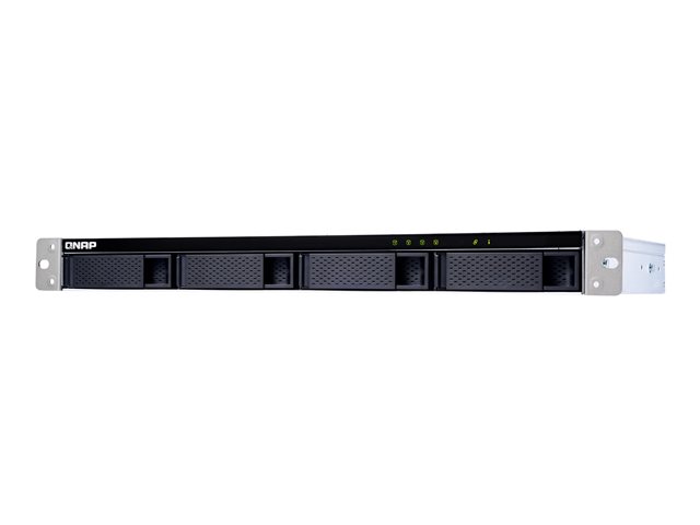 QNAP TL-R400S - Hard drive array - 4 bays (SATA-600) - SATA 6Gb/s (external) - rack-mountable - 1U