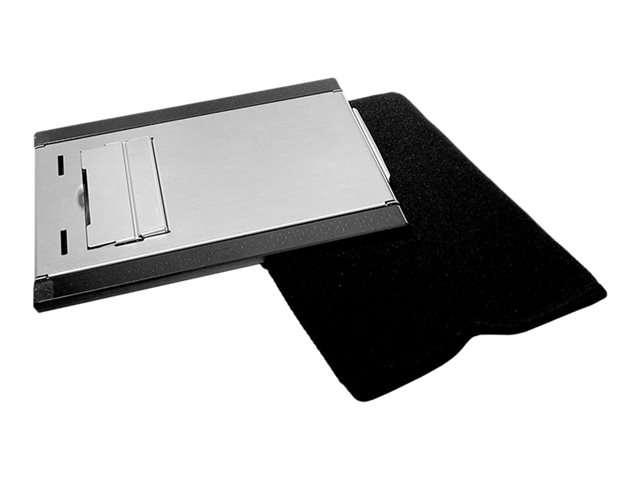 Neomounts NSLS100 - Stand - for notebook / tablet - silver - screen size: 10\"-22\" - desktop