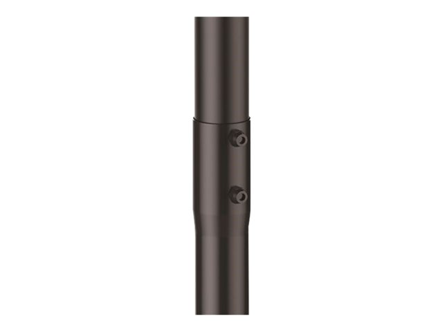 StarTech.com Ceiling TV Mount - 8.2' to 9.8' Long Pole - Full Motion - Supports Displays 32\" to 75\" - For VESA Mount Compatible TVs (FPCEILPTBLP) - Bracket - for flat panel - heavy duty steel - black - screen size: 32\"-70\" - ceiling mountable - for P/N: HDMIPLATE