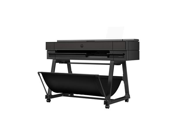 HP DesignJet T850 - 36\" large-format printer - colour - ink-jet - Roll (91.4 cm x 91.4 m) - 2400 x 1200 dpi - up to 0.42 min/page (mono) / up to 0.42 min/page (colour) - capacity: 1 roll - Gigabit LAN, Wi-Fi - cutter