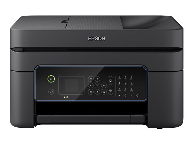 Epson WorkForce WF-2845DWF - Multifunction printer - colour - ink-jet - A4/Legal (media) - up to 10 ppm (printing) - 100 sheets - 33.6 Kbps - USB 2.0, Wi-Fi(n)