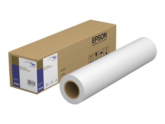 Epson DS Transfer General Purpose - Roll (43.2 cm x 30.5 m) 1 roll(s) transfer paper - for SureColor SC-F500, SC-F501