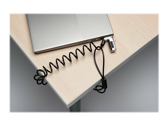 Kensington Slim Portable - Security cable lock - combination, for standard slot - 1.8 m