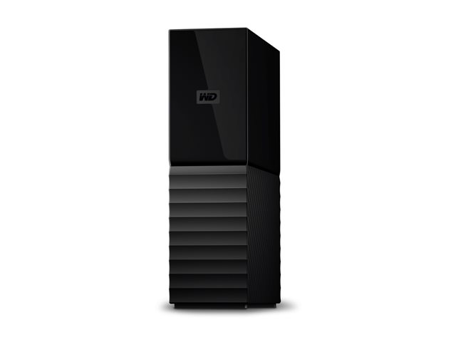 WD My Book WDBBGB0240HBK - Hard drive - encrypted - 24 TB - external (desktop) - USB 3.2 Gen 1 - 256-bit AES - black