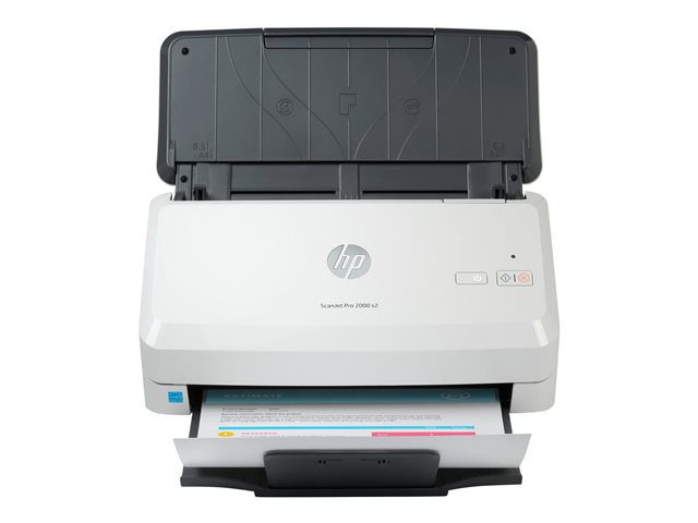 HP Scanjet Pro 2000 s2 Sheet-feed - Document scanner - Duplex - 216 x 3100 mm - 600 dpi x 600 dpi - up to 35 ppm (mono) - ADF (50 sheets) - up to 3500 scans per day - USB 3.0