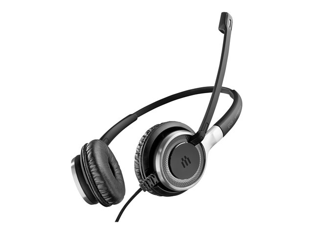 EPOS IMPACT SC 665 - Headset - on-ear - wired - 3.5 mm jack - black, silver