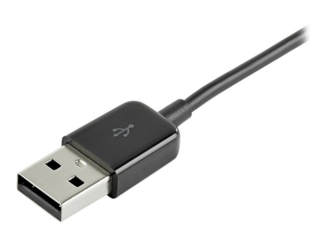 StarTech.com 6ft (2m) HDMI to Mini DisplayPort Cable 4K 30Hz, Active HDMI to mDP Adapter Converter Cable with Audio, USB Powered, Mac & Windows, HDMI Male to mDP Male Video Adapter Cable - HDMI to mDP Converter (HD2MDPMM2M) - Video / audio cable - HDMI, USB (power only) male to Mini DisplayPort male - 2 m - black - 4K support