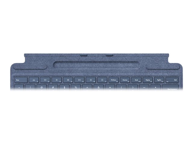 Microsoft Surface Pro Signature Keyboard - Keyboard - with accelerometer, touchpad, Surface Slim Pen 2 storage and charging tray - QWERTY - English - sapphire - with Slim Pen 2