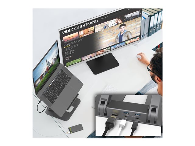 Multi-Angle 4K Docking Stand